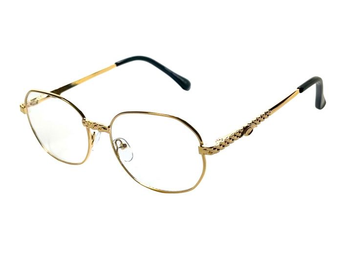 Lunettes De Vue Vintage Unisexe Daniels - Monture Or 14K Laminé, Neuves Avec étiquettes