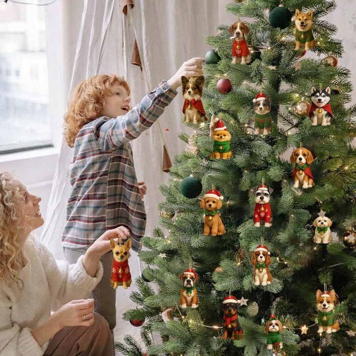 Calendrier De L’Avent Fitness En Acrylique – 24 Jours De Décorations Sportives Pour Noël