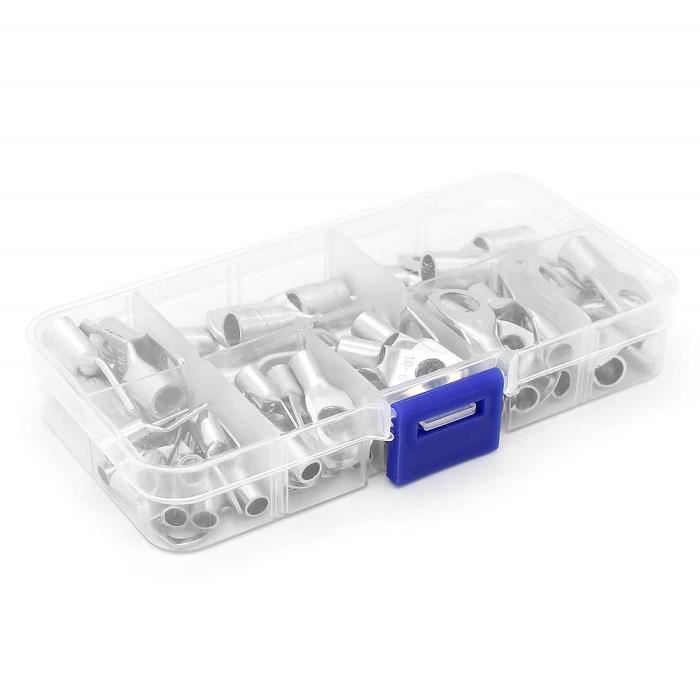 Cikonielf Sertissage de fil à barillet 120pcs connecteurs à sertir à barillet ensemble d