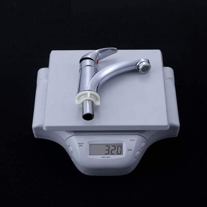 Robinet Camping-car 360° - Alliage Zinc - Eau Chaude/froide - Filetage G1/2 - Pour VR, Caravane, Yacht