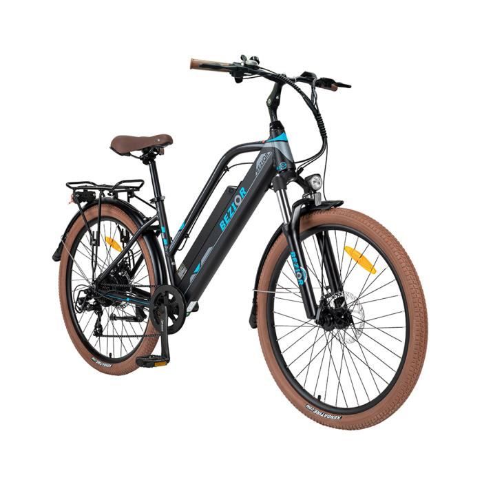 V lo lectrique Bezior M2 Pro Moteur 500W 100km d autonomie Batterie 12.5Ah Roues 26 2.125 Vitesse maximale 25km h