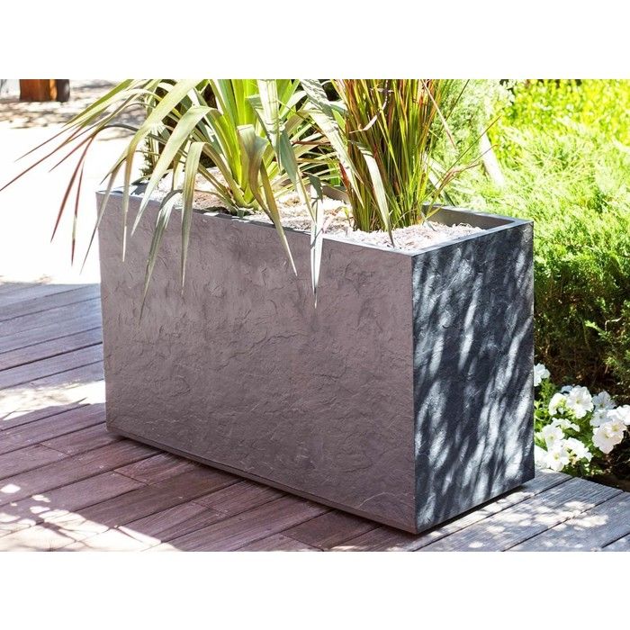EDA PLASTIQUES Muret volcania 100 cm 116 L, volcania, kiezelsteen, 99,5 x 39 ,5 x 60 cm, 13732 G. GL SX1