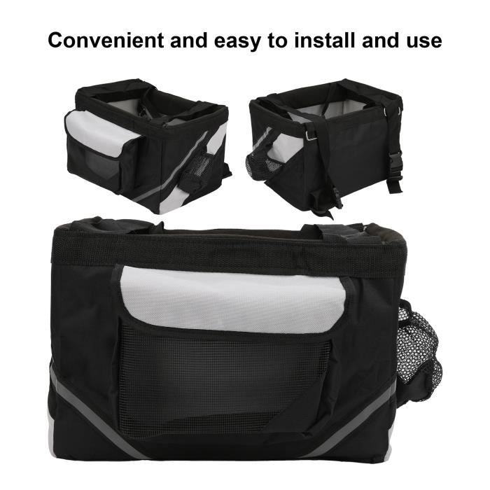 Panier Vélo Chien Multifonctionnel Et Stylé Pour Un Transport Facile – BikeBuddy