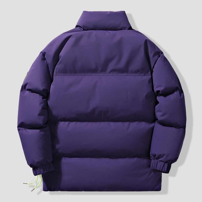 Doudoune Femme Hiver Courte Matelassée - Capuche, Coupe-vent, Légère, Poches Zippées, Pour Automne Et Hiver