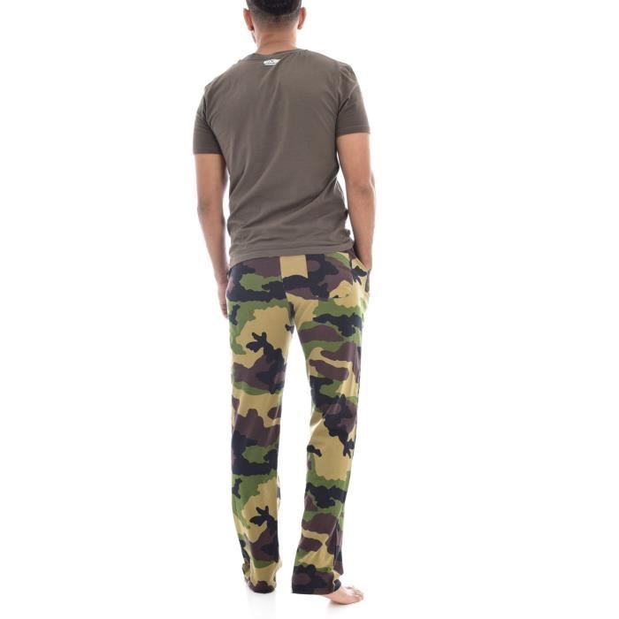 Pyjama camouflage homme hotsell