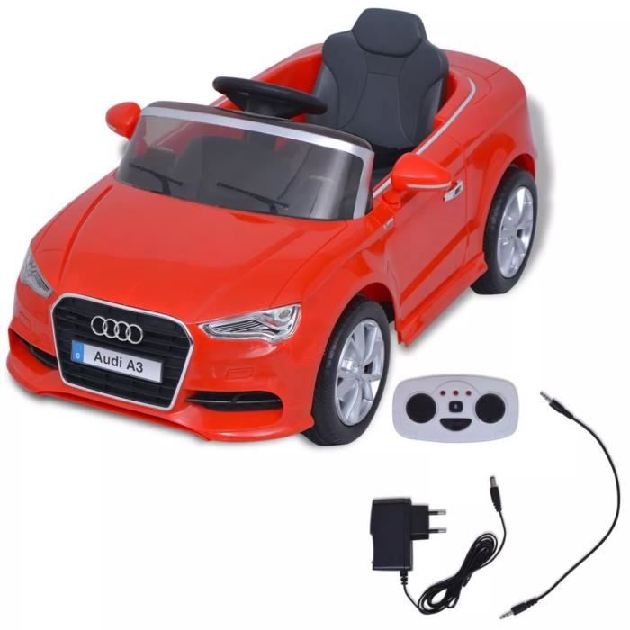 7348Fine® Voiture électrique pour enfants Véricule pour enfants de 4 à 8 Ans  Audi Q7 Rouge 6 V - Cdiscount Jeux - Jouets