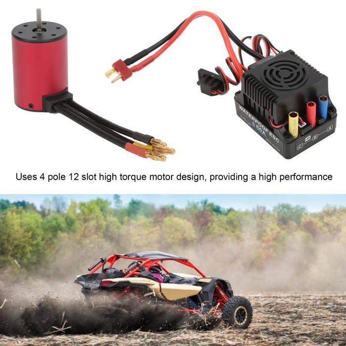 Ventilateur Conduit EDF 50mm Flycolor - Moteur Sans Balais 4900KV, ESC 40A - Poussée Max 770g Pour Modélisme
