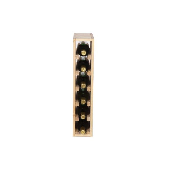 Range-bouteilles "18 Compartiments" 104cm Noir à Prix