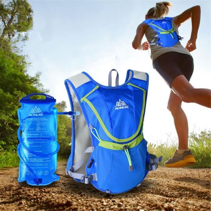 Sac à dos gilet hydratation pour hommes et femmes, 5l, pour course à pied,  Sport de plein air, Trail, Marathon PK82647067 - Cdiscount Sport