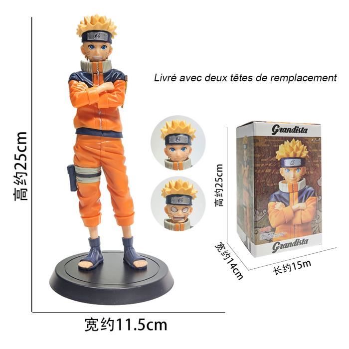Figurine d'anime Naruto Uzumaki Naruto, jouet en PVC, édition Q, mignon,  modèle d'action, 10cm