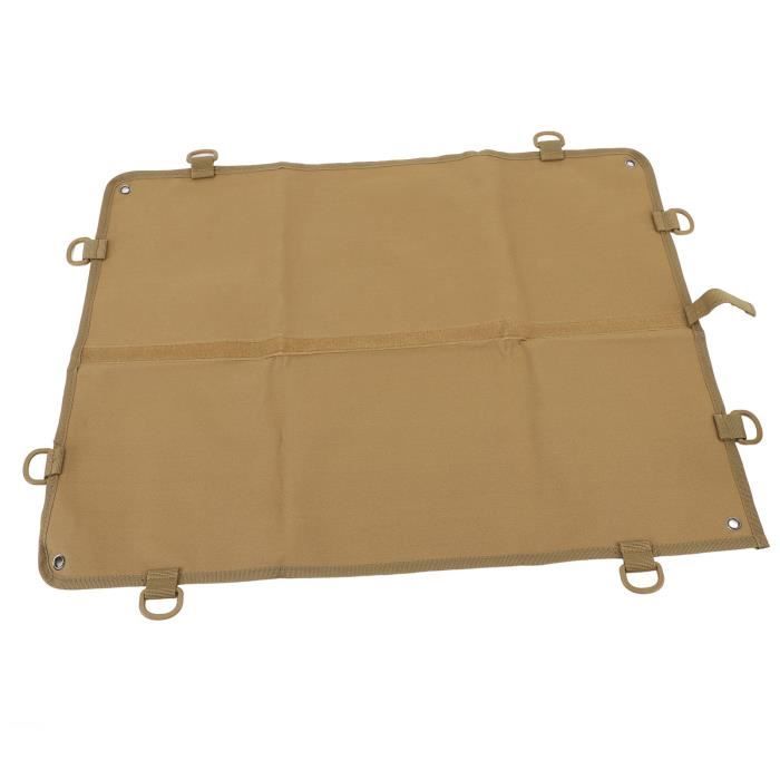 Panneau D'Affichage Tactique Militaire – 110x70 Cm, Nylon, Bande Velcro, Œillets Mural, Pour Patchs Moraux Et Étiquettes
