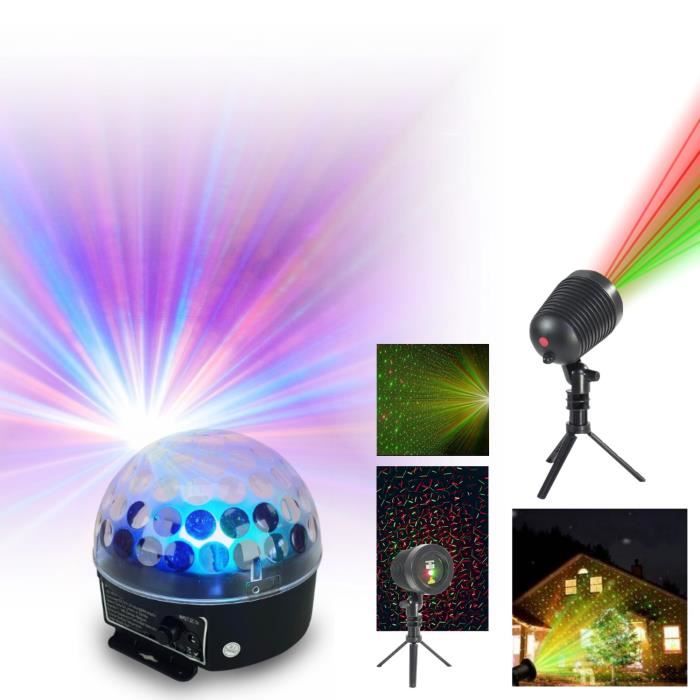 Party Light & Sound - Enceinte Karaoke Lumineuse Mobile Party 300W