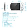 Babyphone Numérique sans Fil FLOUREON VB603 - Écran LCD 3.2’’ - Vision Nocturne - Grande Capacité de Batterie-3
