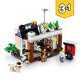 LEGO® 31131 Creator 3-en-1 Le Magasin de Nouille du Centre-Ville, Jouet Transformable en Magasin, en Kiosque ou en Salle d’Arcade-3