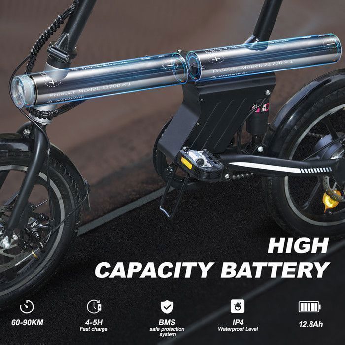 AVDLEU Vélo Électrique Pliable Roues 16" Moteur 250W 25km/h — free download