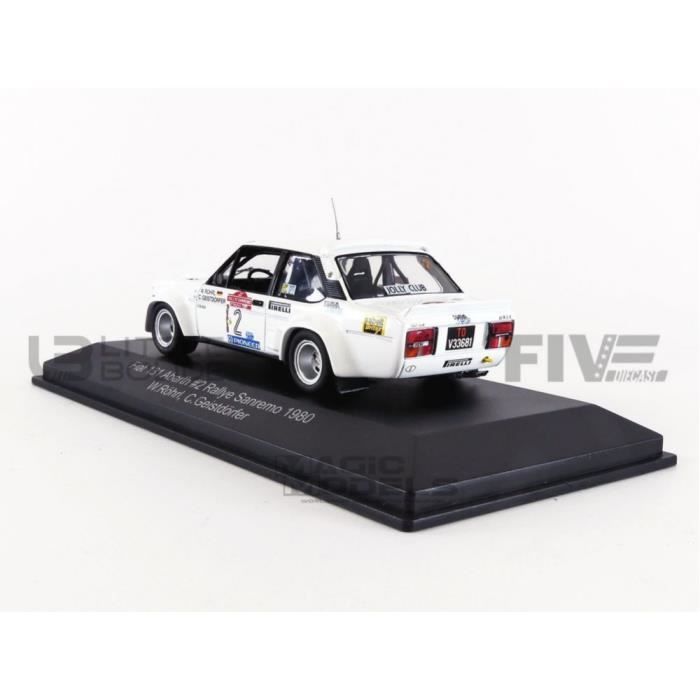 Voiture Jouet Vintage - Seat Fiat 131 Ambulance Par Rico - Occasion (70443)