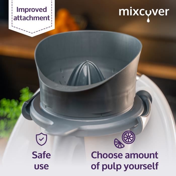 Mixcover Extracteur de jus/presse-agrumes amélioré pour presse