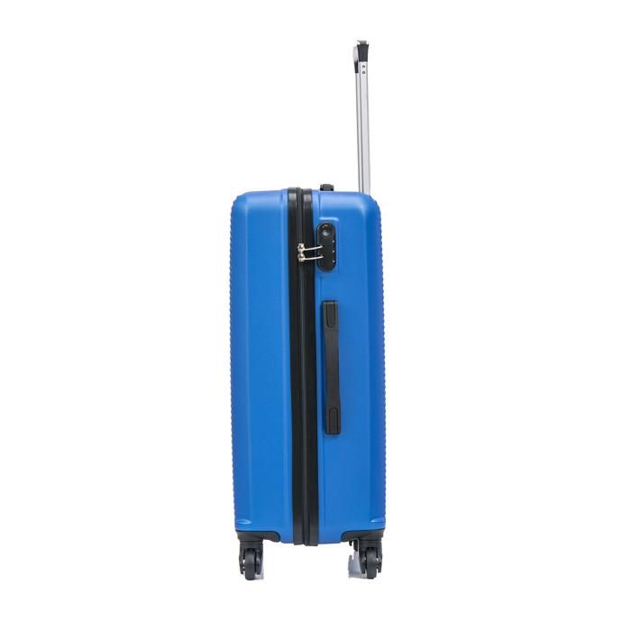 CELIMS Valise Week End Valise Moyenne Taille 65cm ABS Robuste 4 roulettes 360