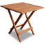 Table Basse D Exterieur Carre Bois D Acacia 46 X 46 X 47 Cm
