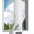 Kit de calfeutrage pour climatiseur - Joint universel modulable Facile à installer - Fenêtres et portes - 500 cm