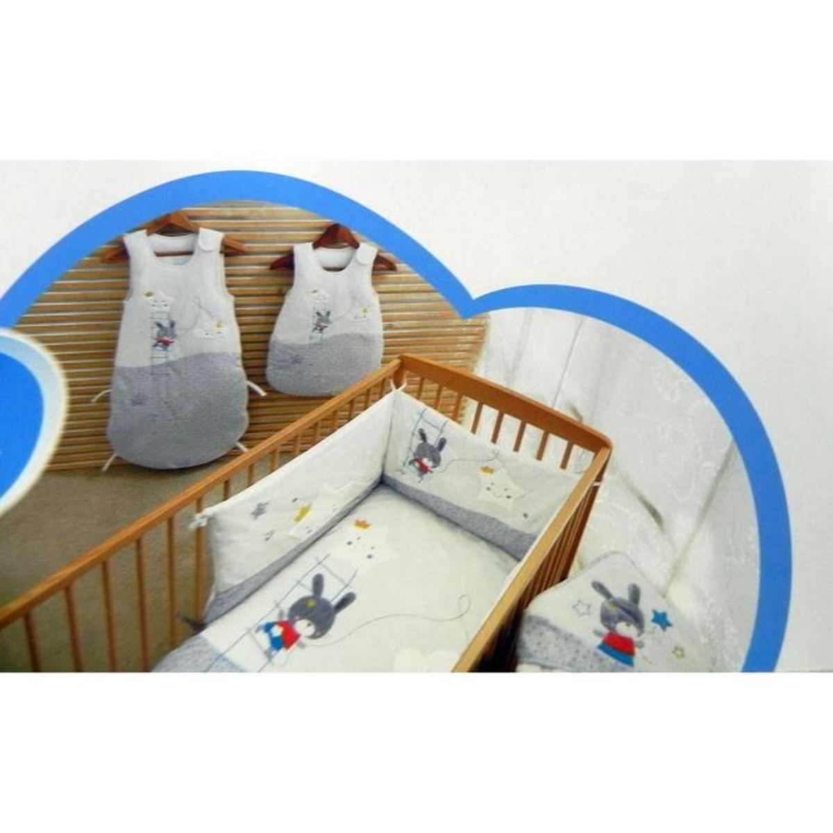 Couverture Couvre Lit Bebe Mot D Enfants 80x1cm Cdiscount Puericulture Eveil Bebe