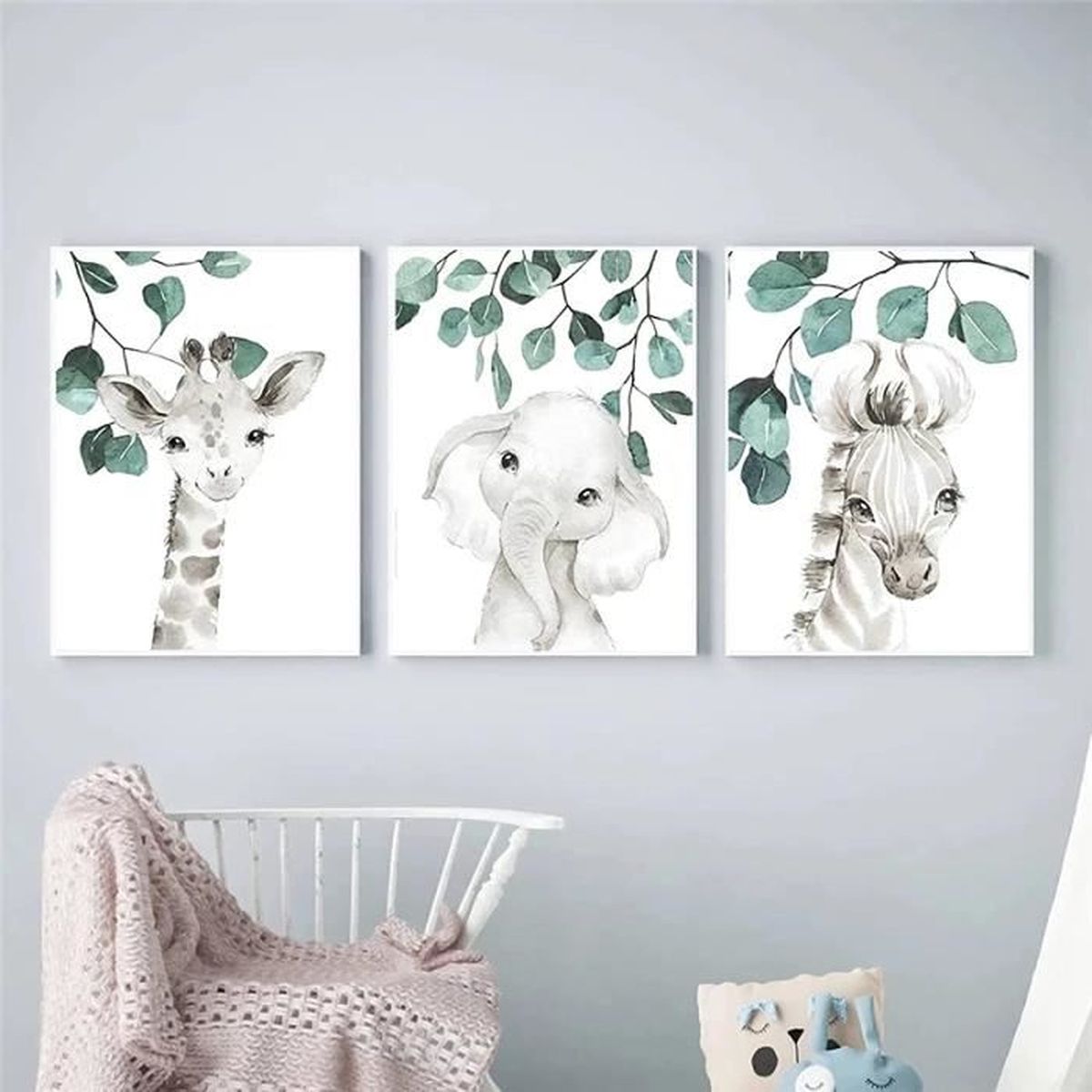 Tableau Gamer Sur Toile 30x50 Cm X2 - Décor Mural Gaming, Jeux Vidéo - Pour Chambre, Bureau - Sans Cadre - Impression Couleur Vive - 3