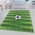 Tapis d'Enfant Chambre - Titan - Stade Football - Vert - 100 x 150 cm - 100% Polypropylène - SIMPEX
