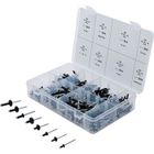BGS TECHNIC Coffret de rivets assortis - Non spécifié - Diamètres de 3.2 à 4.8 mm - Aluminium noir - Tête standard et large