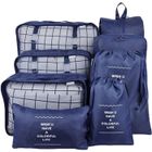 ROKOO Organisateur de bagages - BLEU - Lot de 8 sacs - Imperméable - Zippée - Pratique