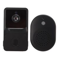 N214456-Caméra de sonnette intelligente Sonnette Vidéo Caméra de Porte d'entrée Fil Rechargeable 800 MAh optique sport