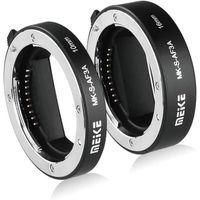 Meike MK-S-AF3A Metal Auto Focus Macro Extension Tube Adapter Ring 10mm+16mm for Sony Mirrorless E-Mount FE-Mount A7 NEX Camera A