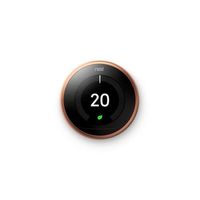 GOOGLE - Thermostat - Nest Learning Thermostat 3rd Gen - Copper