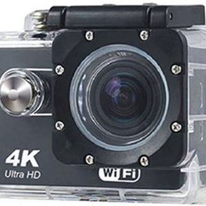 CAMÉRA SPORT KLACK  Caméra d'action 4K Noir (4K Ultra HD - Wi-F