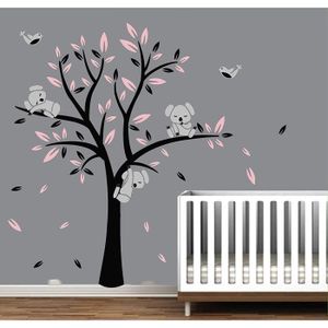 Stickers Muraux Pour Bebe Mignon Oiseaux Koalas Mur Art Decoration De Chambre Bebe Black Pink Achat Vente Stickers Cdiscount Stickers Muraux Pour Bebe Mignon Oiseaux Koalas Mur Art Decoration De Chambre Bebe Black Pink Achat Vente Stickers Cdiscount