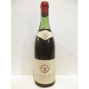 VIN ROUGE chiroubles propriété rouge 1967 - beaujolais