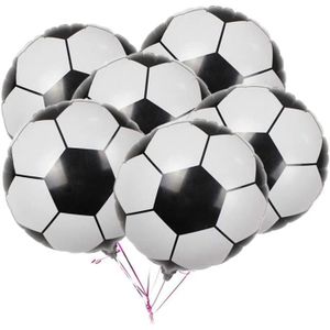 BALLON DÉCORATIF  Lot de 20 ballons de football en aluminium Pour dé