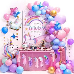 Decoration Anniversaire Licorne Cdiscount
