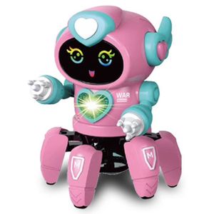 ROBOT - ANIMAL ANIMÉ Sourire rose - Jouet pour enfant garçon et fille, 