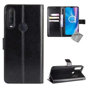 Custodia Portafoglio In Pelle PU Con Slot Per Carte E GEL Protettivo Per Alcatel 1S 2020 - Foto 3