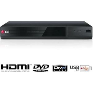 LECTEUR DVD Lecteur DVD LG DP132 - HDMI, USB - NTSC, PAL - WMA