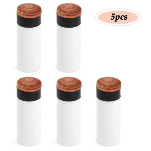 VORCOOL Bouts et baguettes de queue de billard de style am/éricain Boutons viss/és de rechange de billard avec des embouts de b/âton de queues de billard dur 10PCS