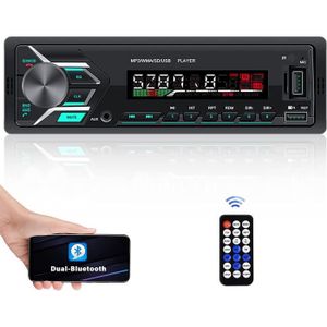 RDS Autoradio Bluetooth Main Libre CENXINY 4 x 65W Poste Radio
