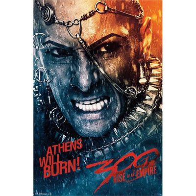 Poster 300 La Naissance D Un Empire Athens Will Burn Achat Vente Affiche Poster Cdiscount