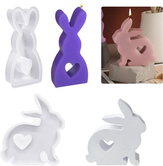 Moule à gâteau lapin de Pâques – De l'Entrée au dessert