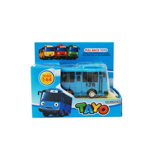 Bleu - Bus De Dessin Animé Tayo Pour Enfants, Mini Voiture De Traction,  Modèle De Bus Coréen, Véhicule De Jeu - Cdiscount Jeux - Jouets