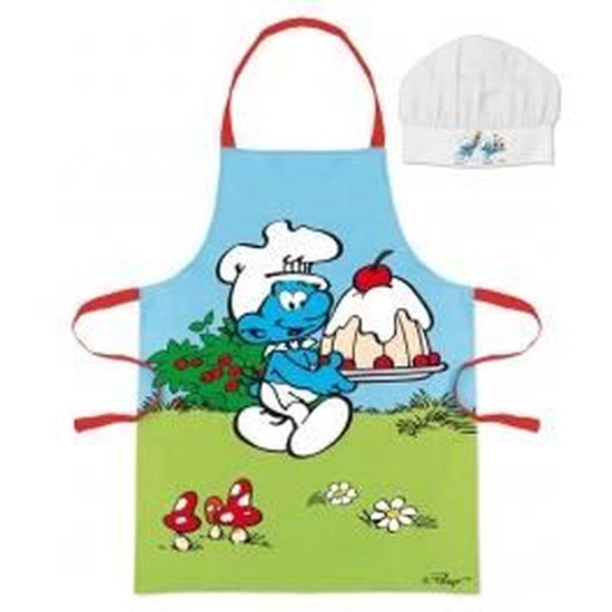 Tablier Et Toque De Chef Pour Enfant - Ensemble Cuisine Le Roi Lion, 2 Pièces, 100% Polyester, âge 3-8 Ans