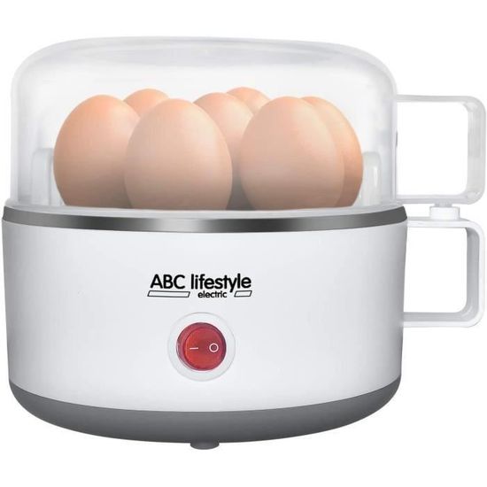 Cuiseur à œufs électrique intelligent, 300W, machine à petit-déjeuner,  crème anglaise, cuisson à la vapeur, arrêt automatique, outils de cuisson  pour omelette générique - AliExpress