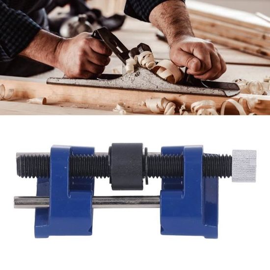 Kit Affûtage Burin Et Rabot - Pierre 400/1000 + Guide Angle Réglable - Pour Ciseaux à Bois, Rabots Jusqu'à 68mm