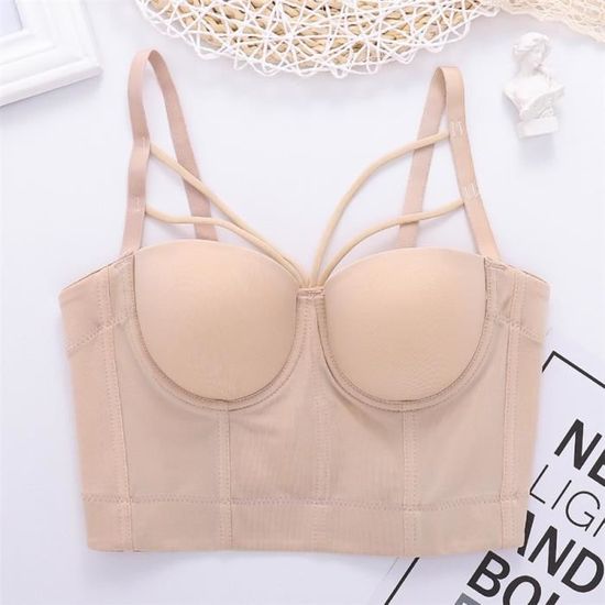 Robe Dos Nu En Dentelle Brodée Doublée