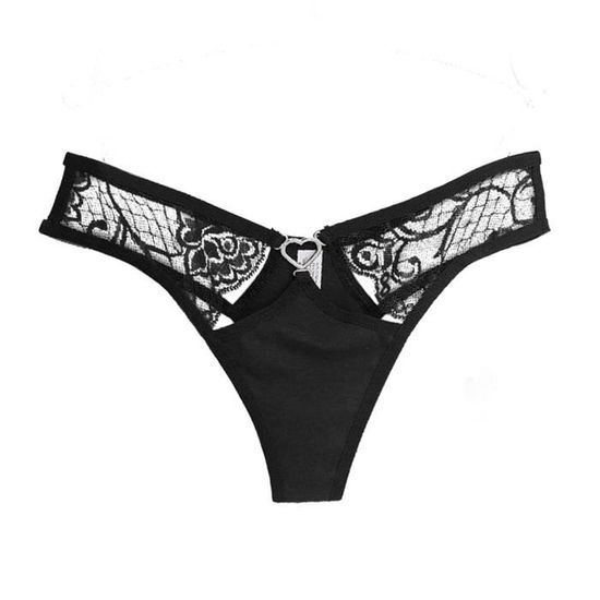 Pyjamas Strings String Tanga Lingerie Sexy Femme Dentelle Ouvert G-Pants Lingerie ...